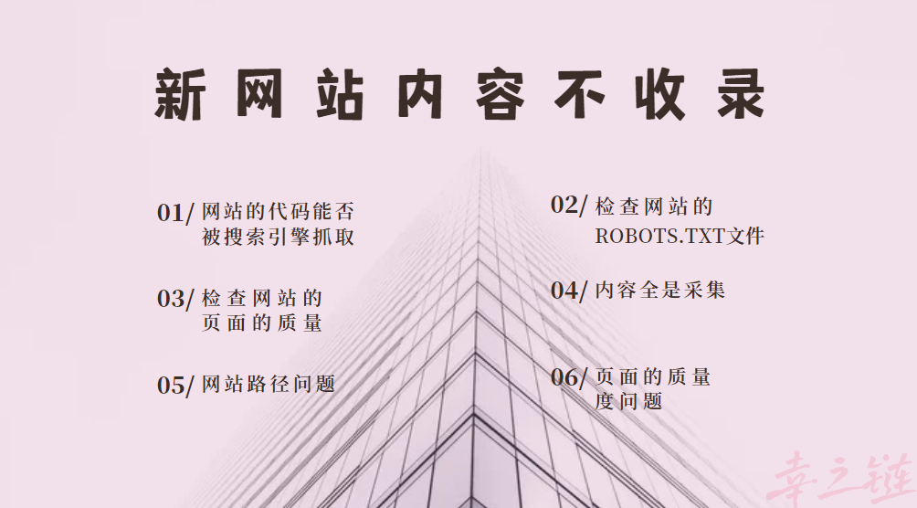新网站内容不收录.png